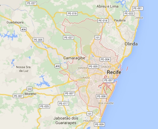 Recife: foi quase um bate-e-volta Recife: foi quase um bate-e-volta